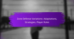 Zone Defense Variations: Adaptations, Strategies, Player Roles